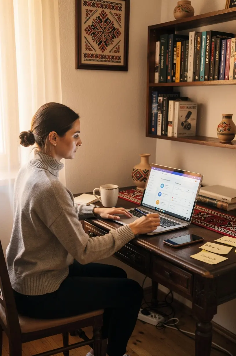 Grafice și statistici care evidențiază economiile de timp prin implementarea automatizării inteligente